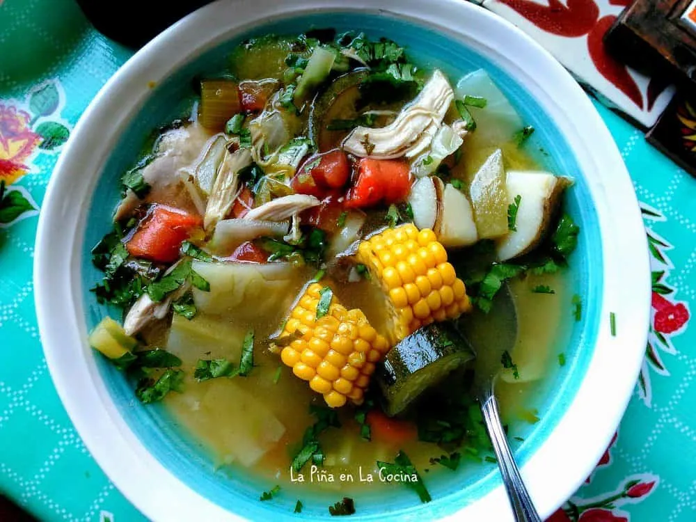 Caldo de Pollo-Hearty Chicken Soup