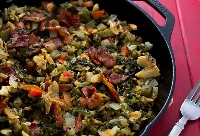 Callaloo and SaltFish
