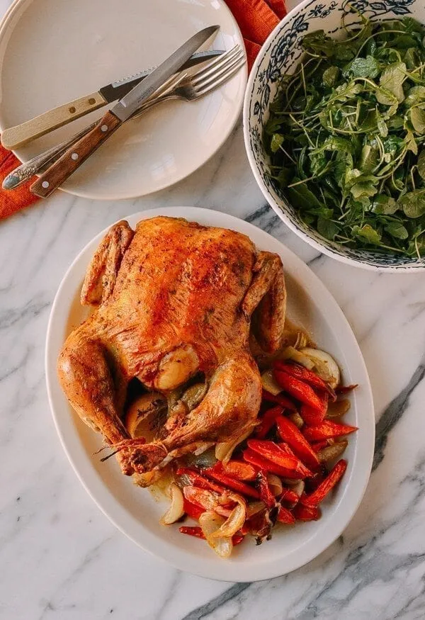 A 2-Part Recipe: Whole Roast Chicken & Stock
