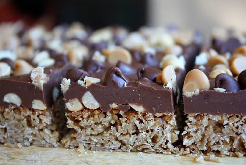 Candy Bar Cookie Bars