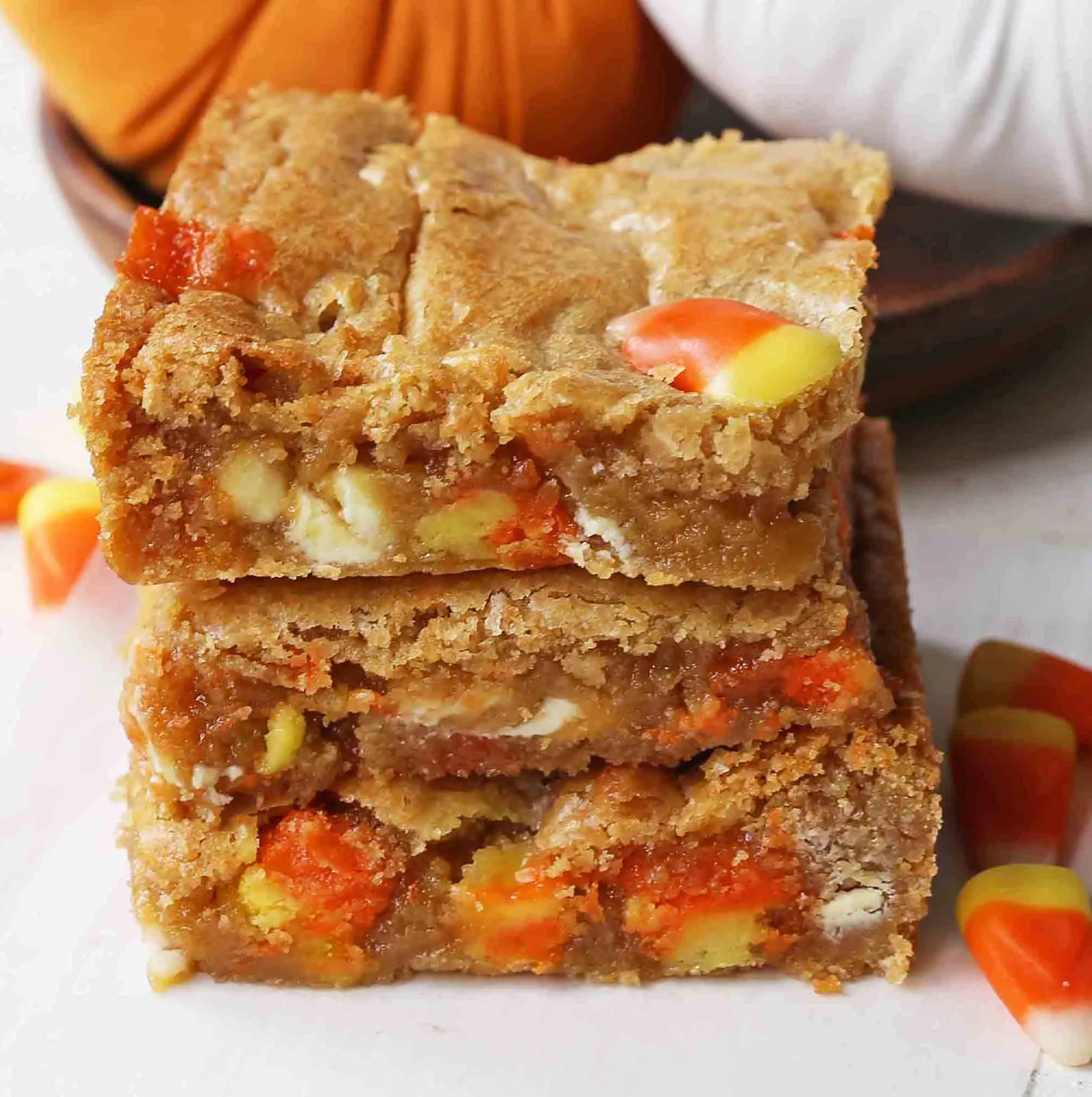 Candy Corn Blondies