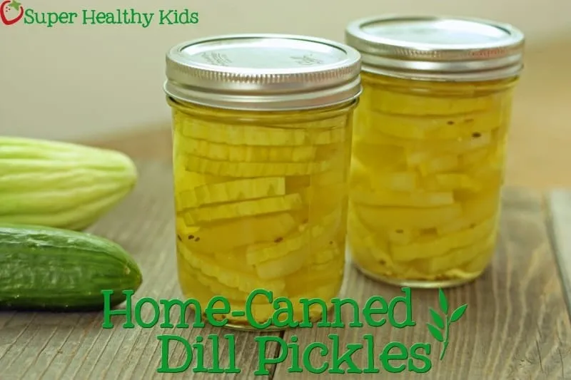 Canning Your Own Dill Pickles