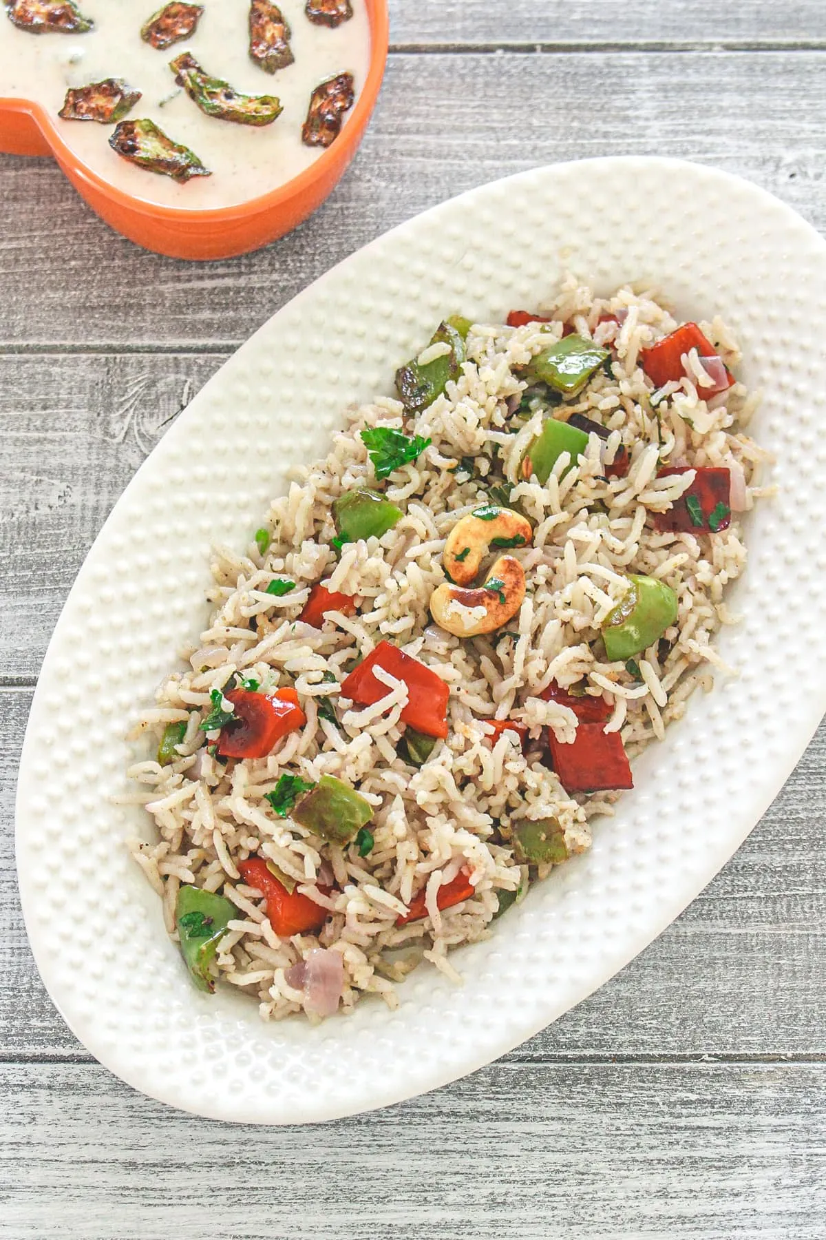 Capsicum Pulao Recipe