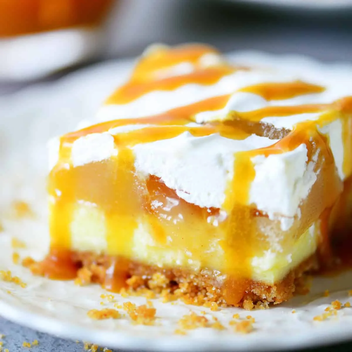 Caramel Apple Cheesecake Dessert