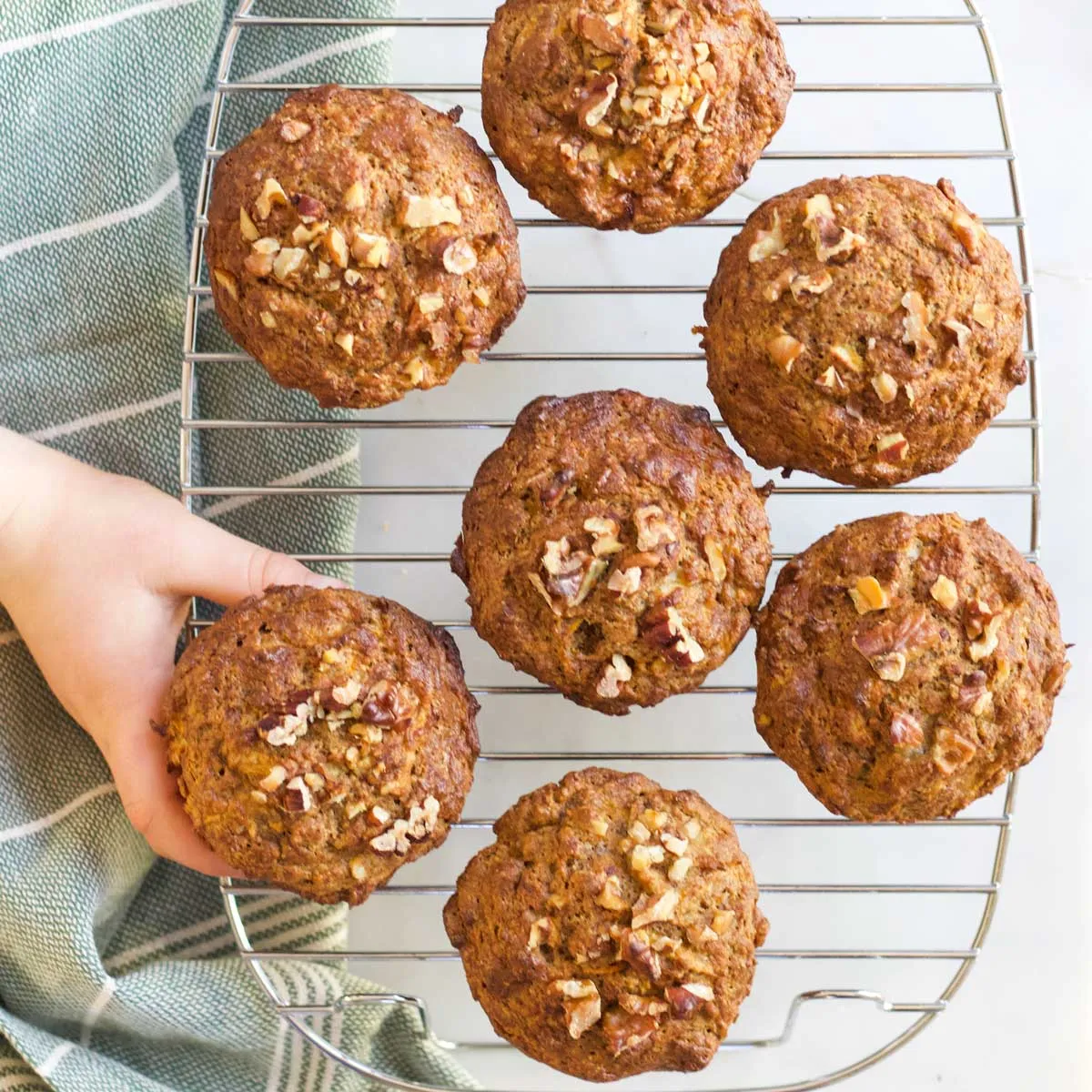 Carrot and Apple Muffins