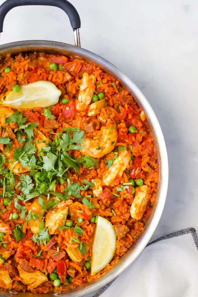 Carrot Rice Paella