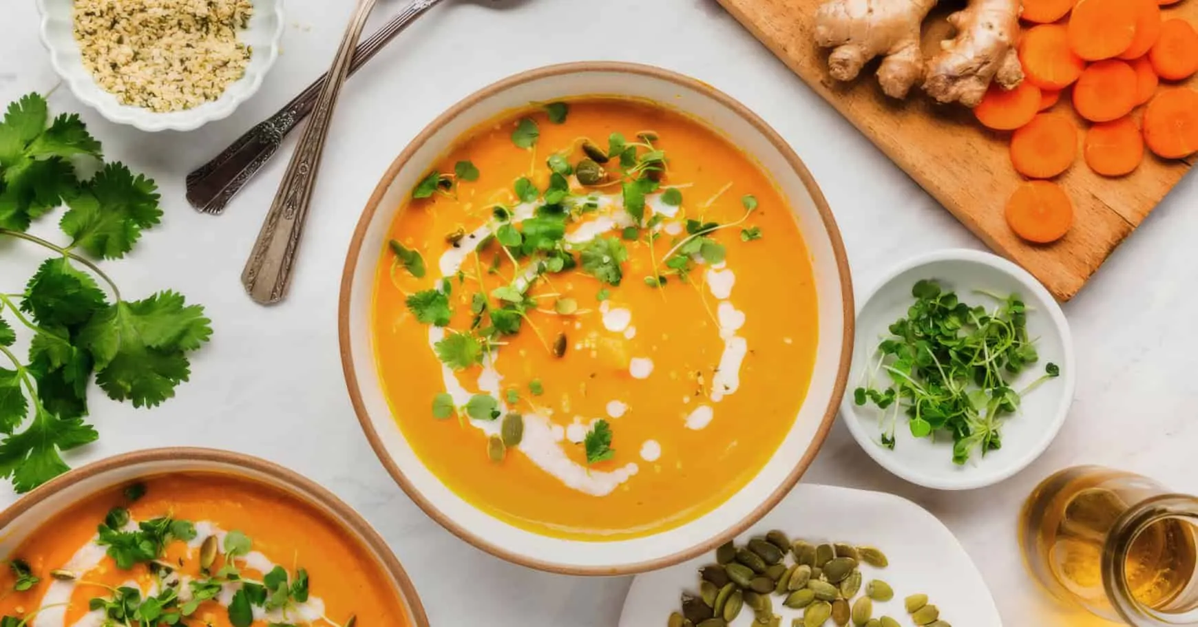 Carrot Soup Recipe with Ginger