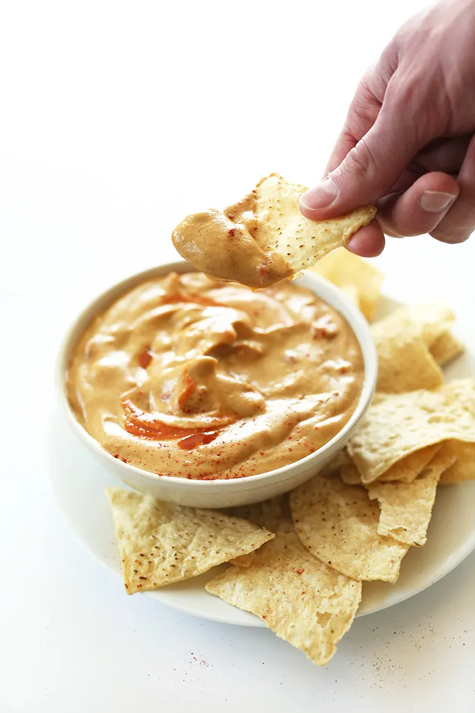 Cashew-Less Vegan Queso