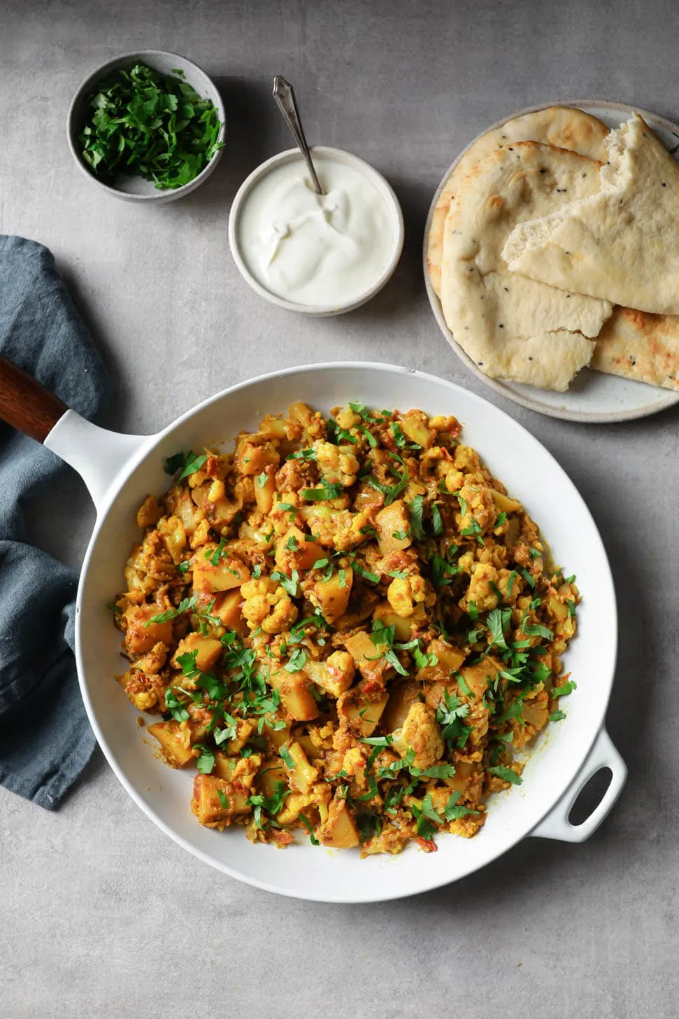 Cauliflower and Potato Curry