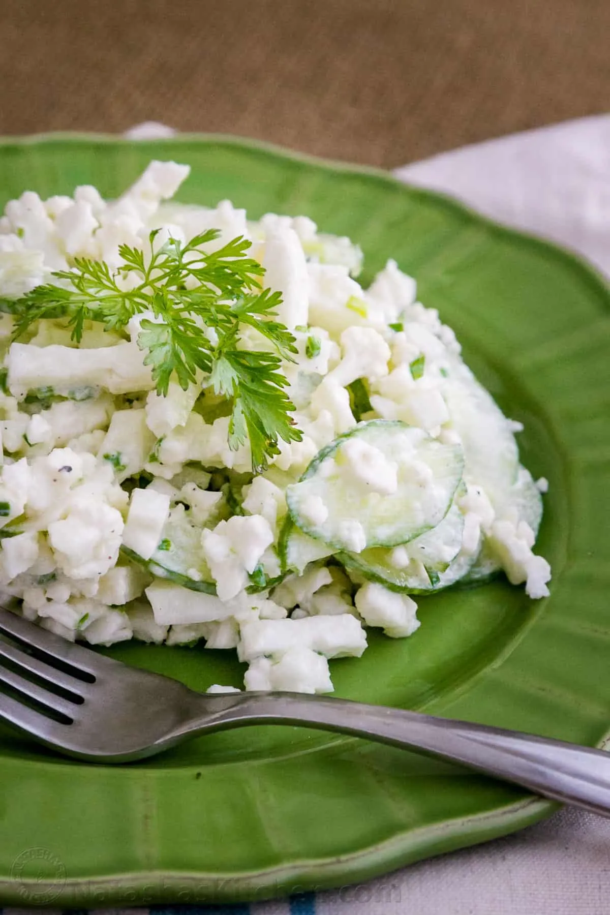 Cauliflower Cucumber Salad Recipe
