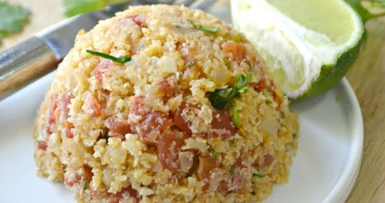 Cauliflower Spanish "Rice"