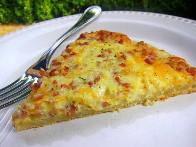 Chef Mickey's Breakfast Pizza