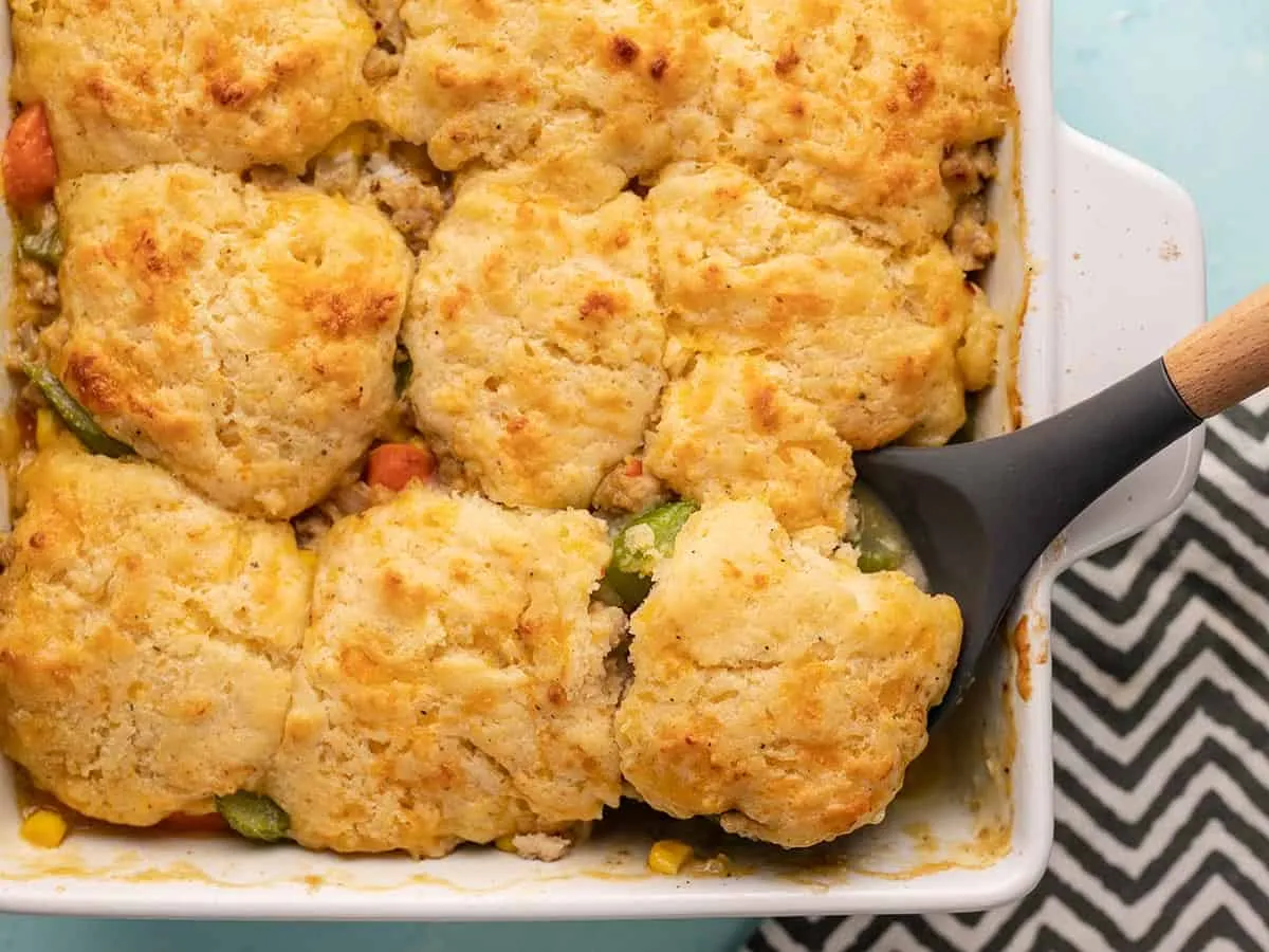Chicken and Biscuit Casserole
