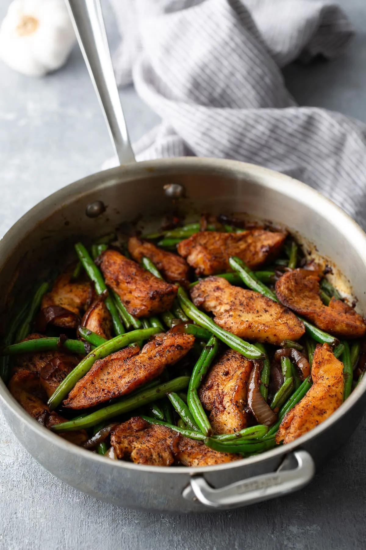 Chicken and Green Bean Stir Fry