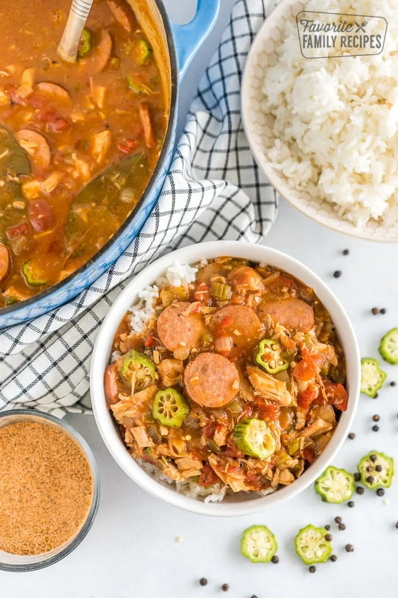 Chicken and Sausage Gumbo