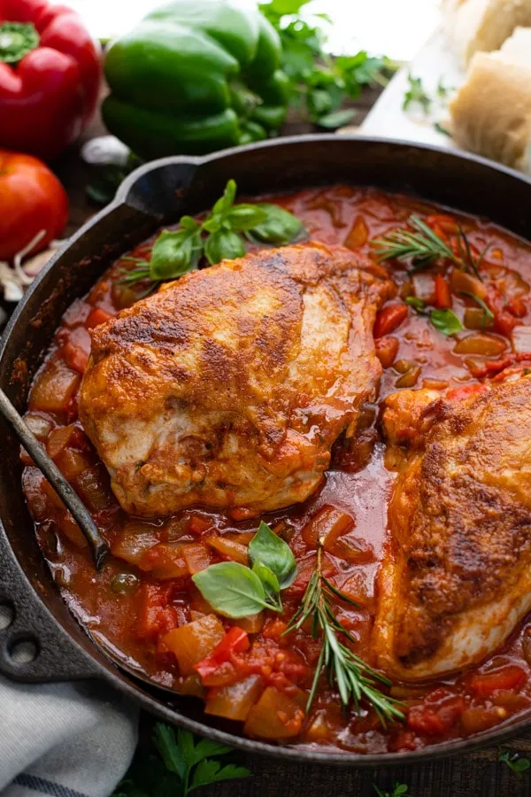 Chicken Cacciatore {Italian Hunter's Chicken}