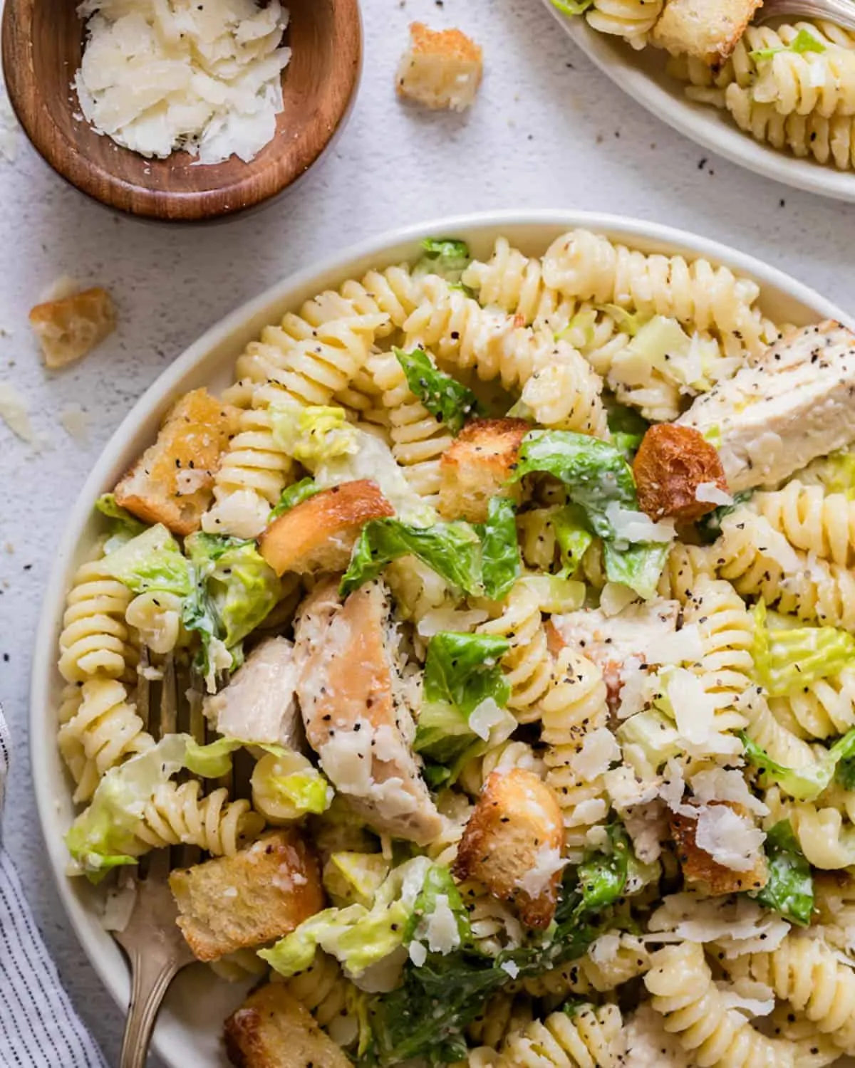 Chicken Caesar Pasta Salad Recipe