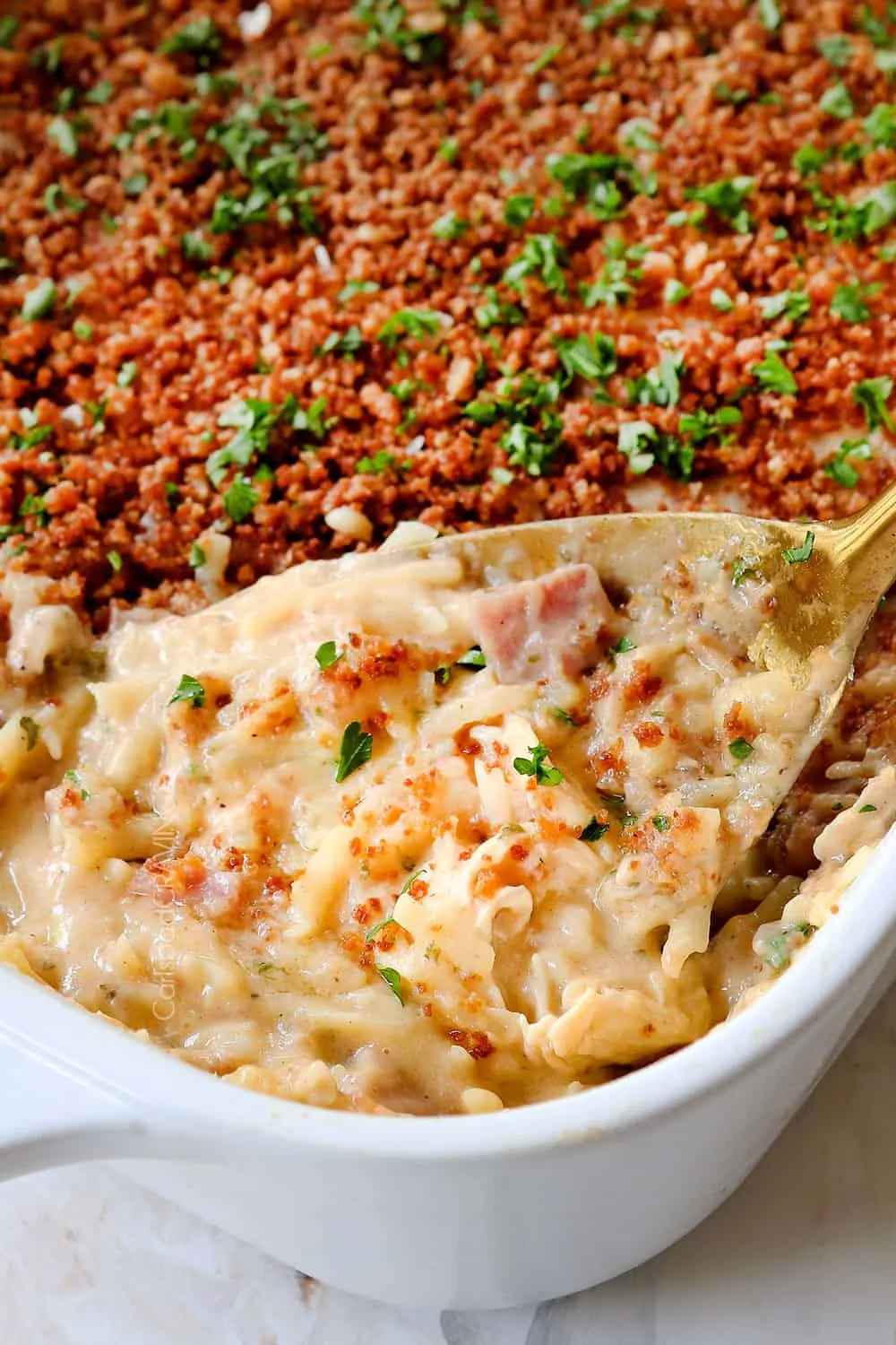 Chicken Cordon Bleu Casserole