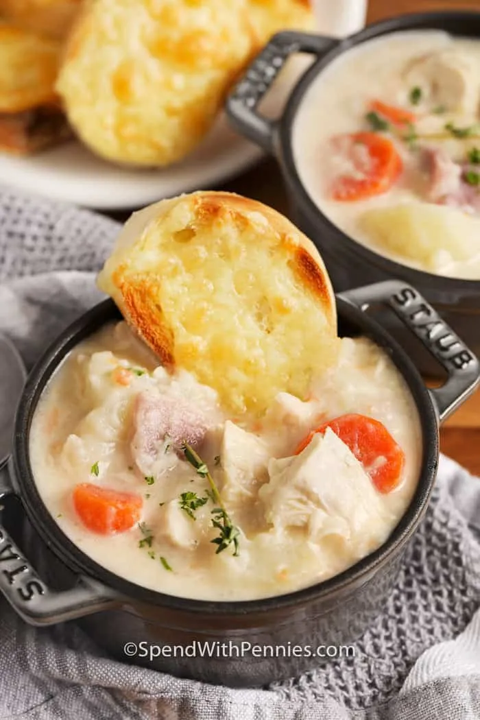 Chicken Cordon Bleu Soup