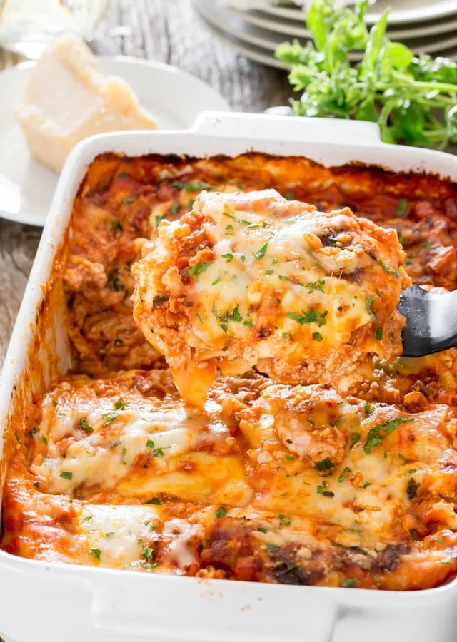 Chicken Lasagna alla Bolognese