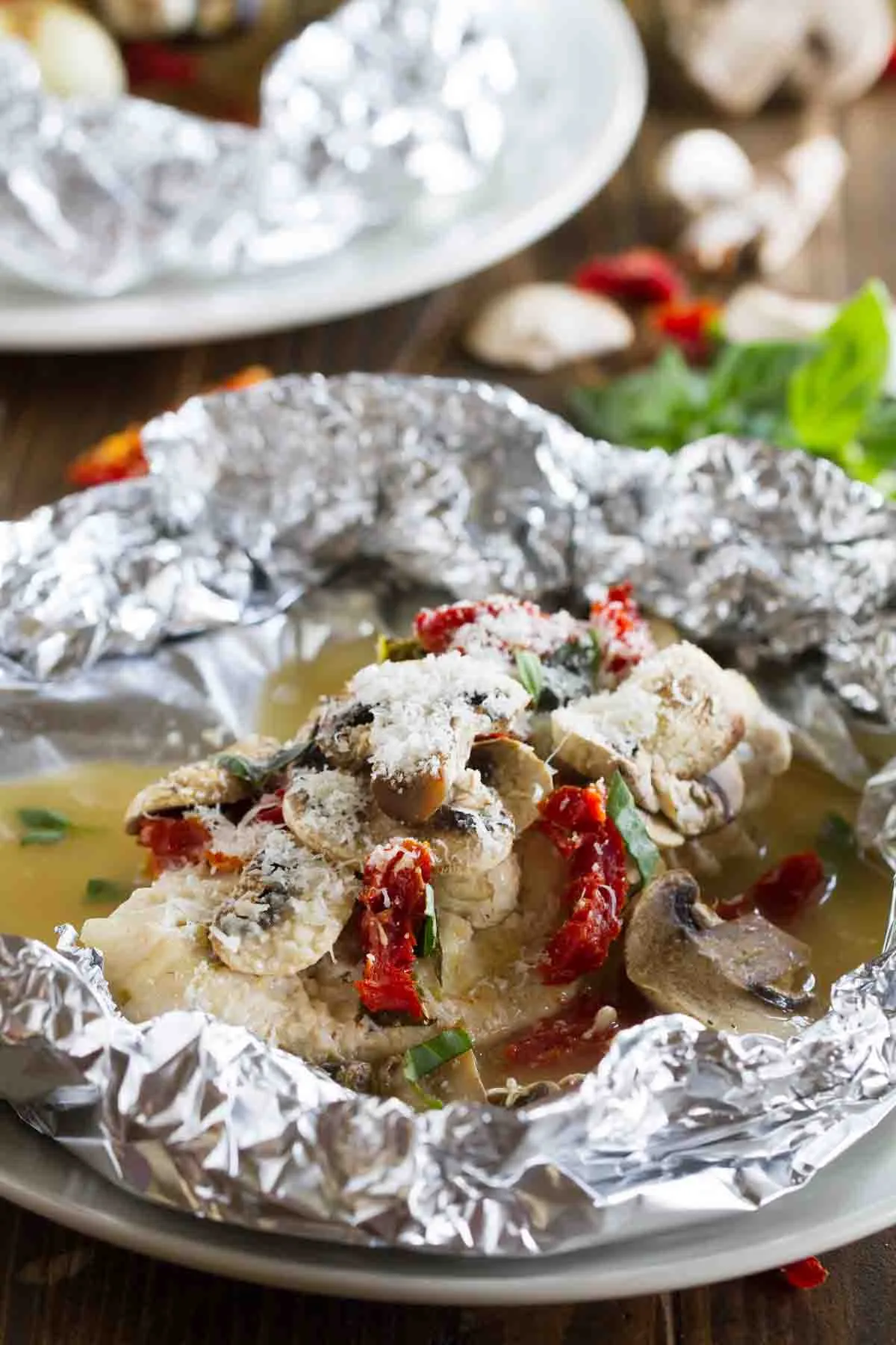 Chicken Milano Foil Packet Recipe