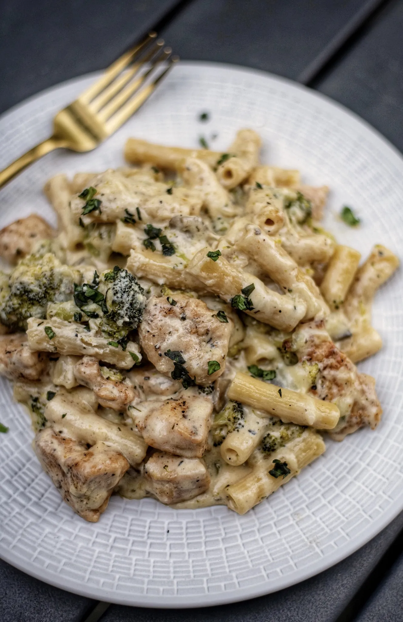 Chicken Rigatoni Alfredo Recipe