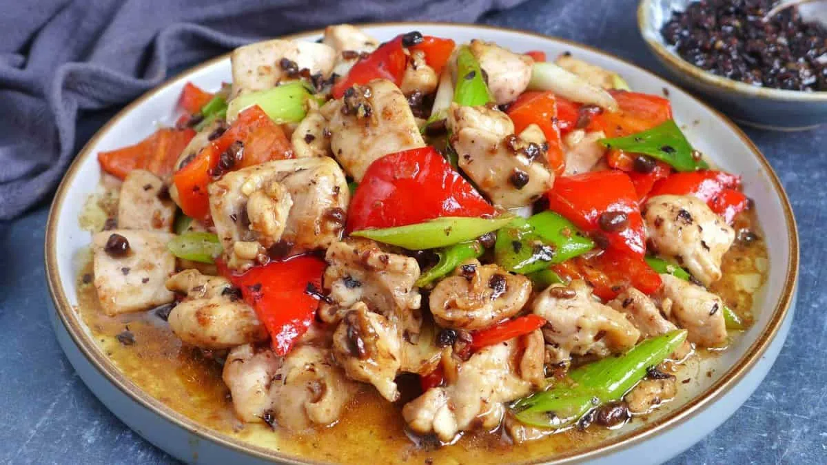 Chicken with Black Bean Sauce