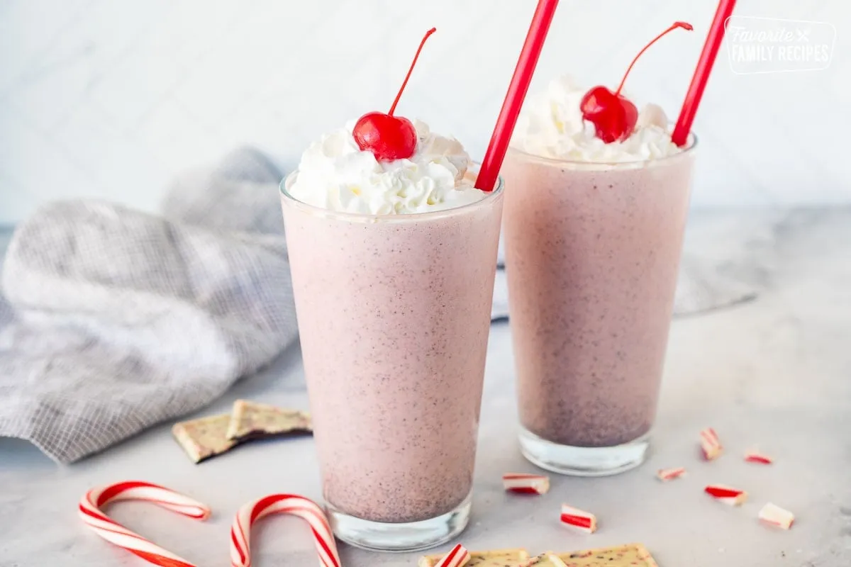 Chick Fil A Peppermint Milkshake