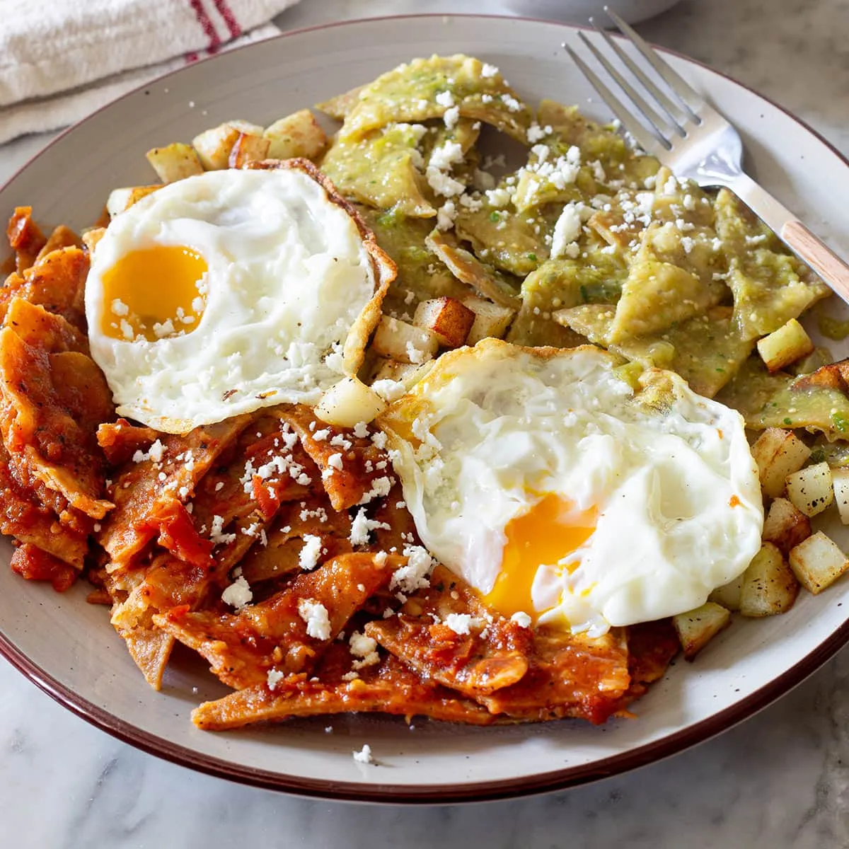 Chilaquiles Divorciados