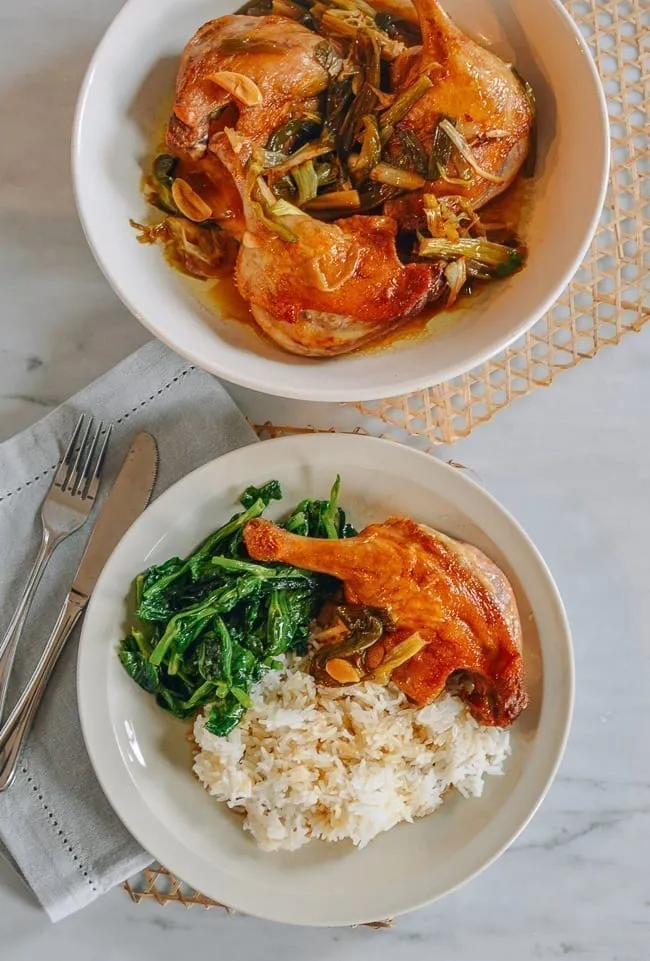 Chinese Braised Duck Legs