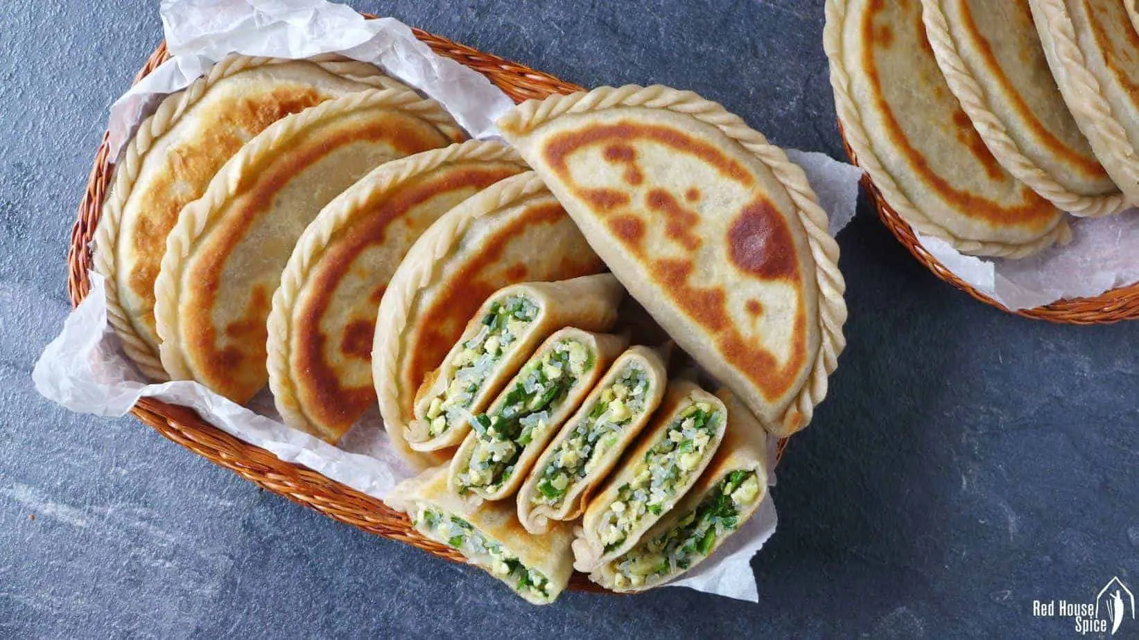Chinese chive pockets
