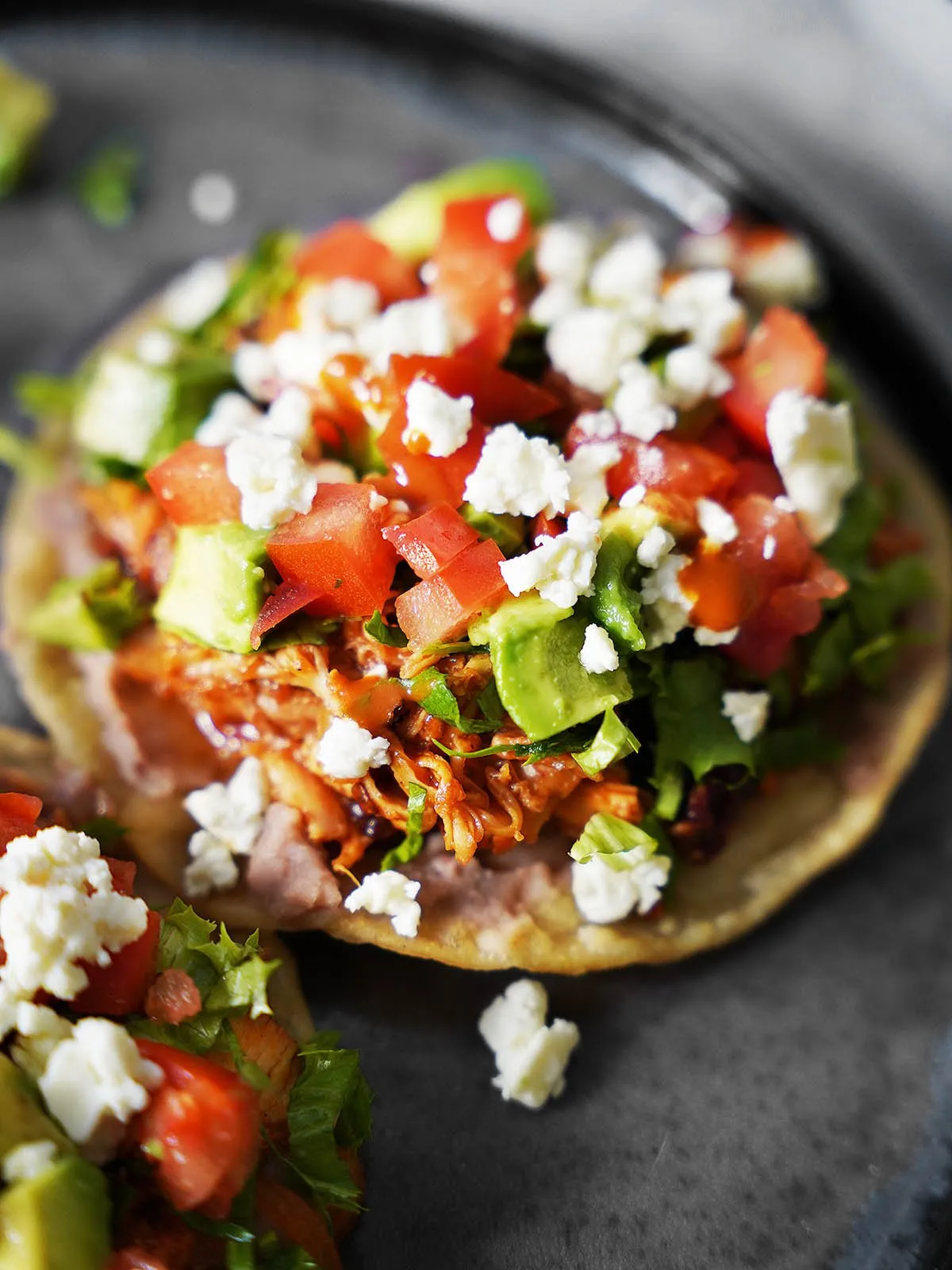 Chipotle Chicken Tostadas Recipe