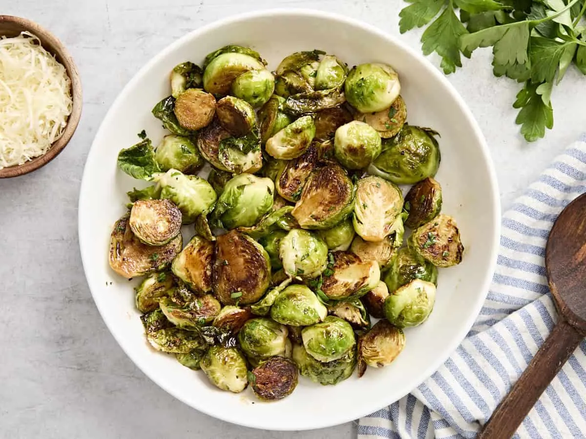 Air Fryer Brussels Sprouts