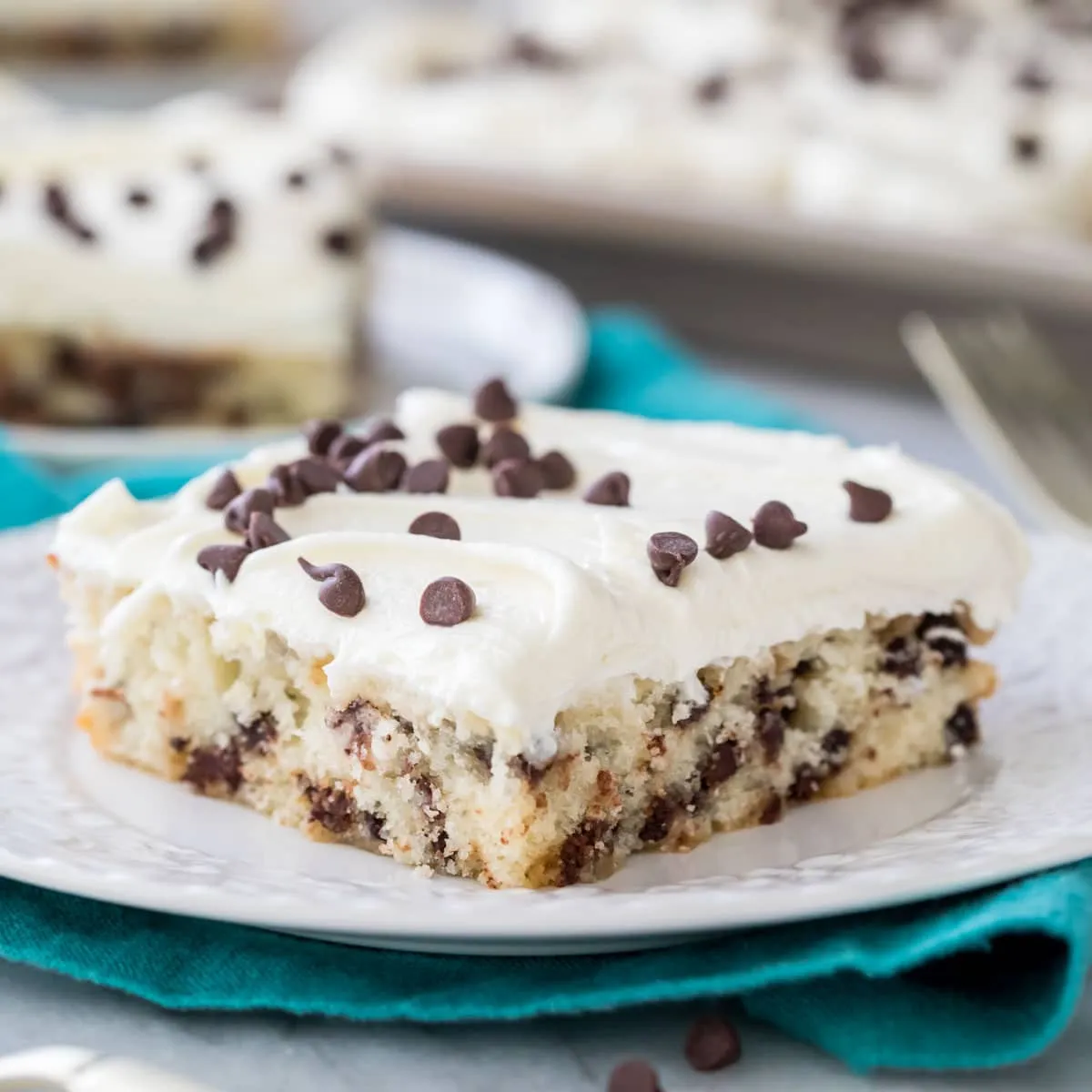 Chocolate Chip Sheet Cake