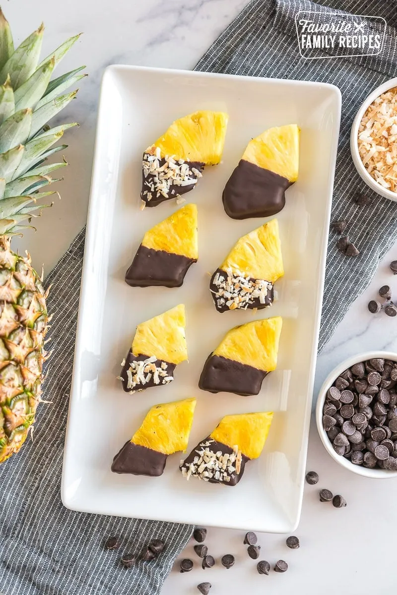 Chocolate Covered Pineapple
