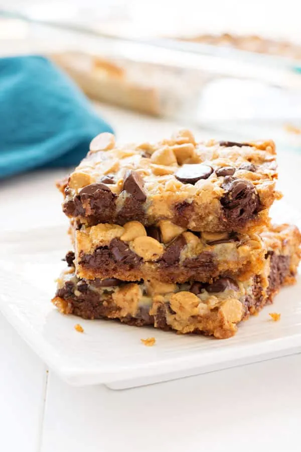 Chocolate Peanut Butter Magic Bars
