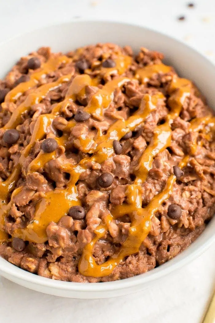 Chocolate Peanut Butter Oatmeal