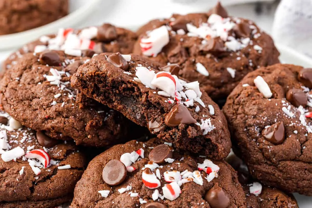 Chocolate Peppermint Cookies