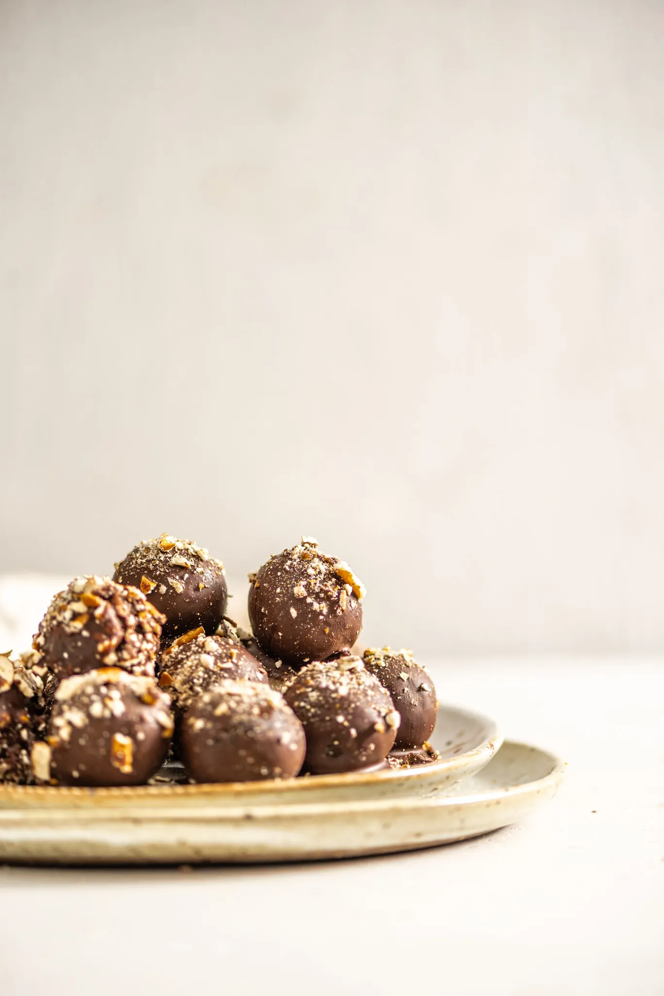 Chocolate Pretzel Truffles
