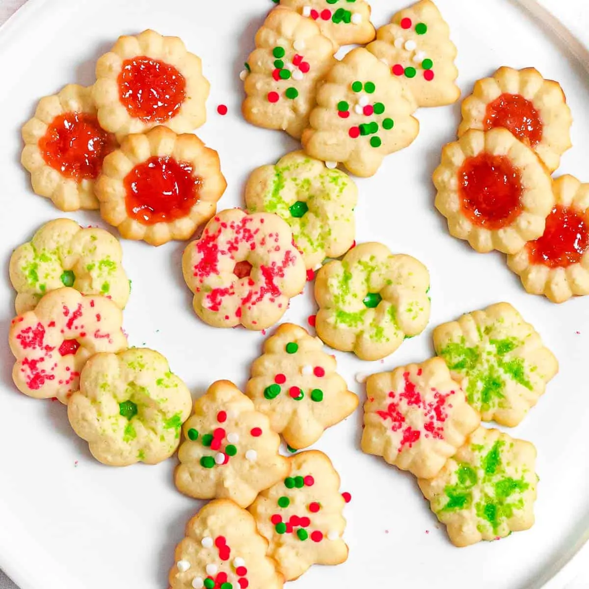 Christmas Spritz Cookies