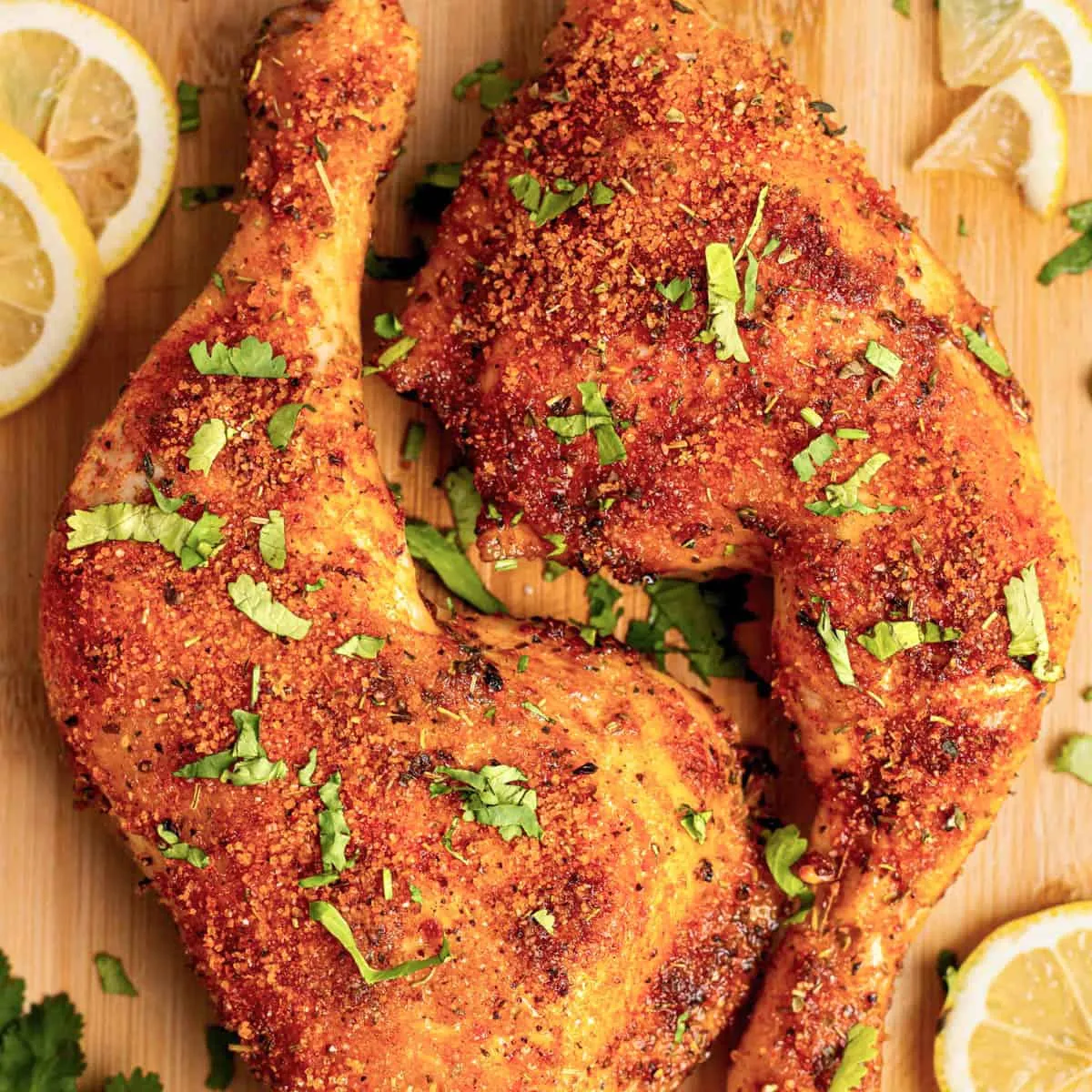 Air Fryer Chicken Leg Quarters
