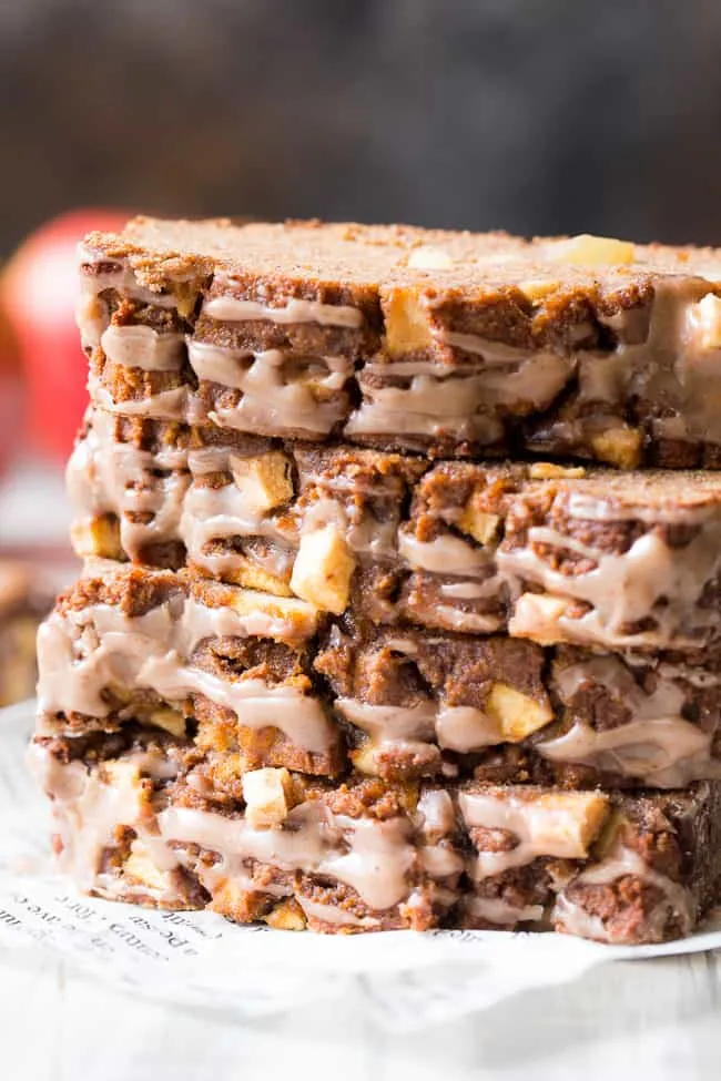 Cinnamon Apple Bread {Paleo, Nut Free}