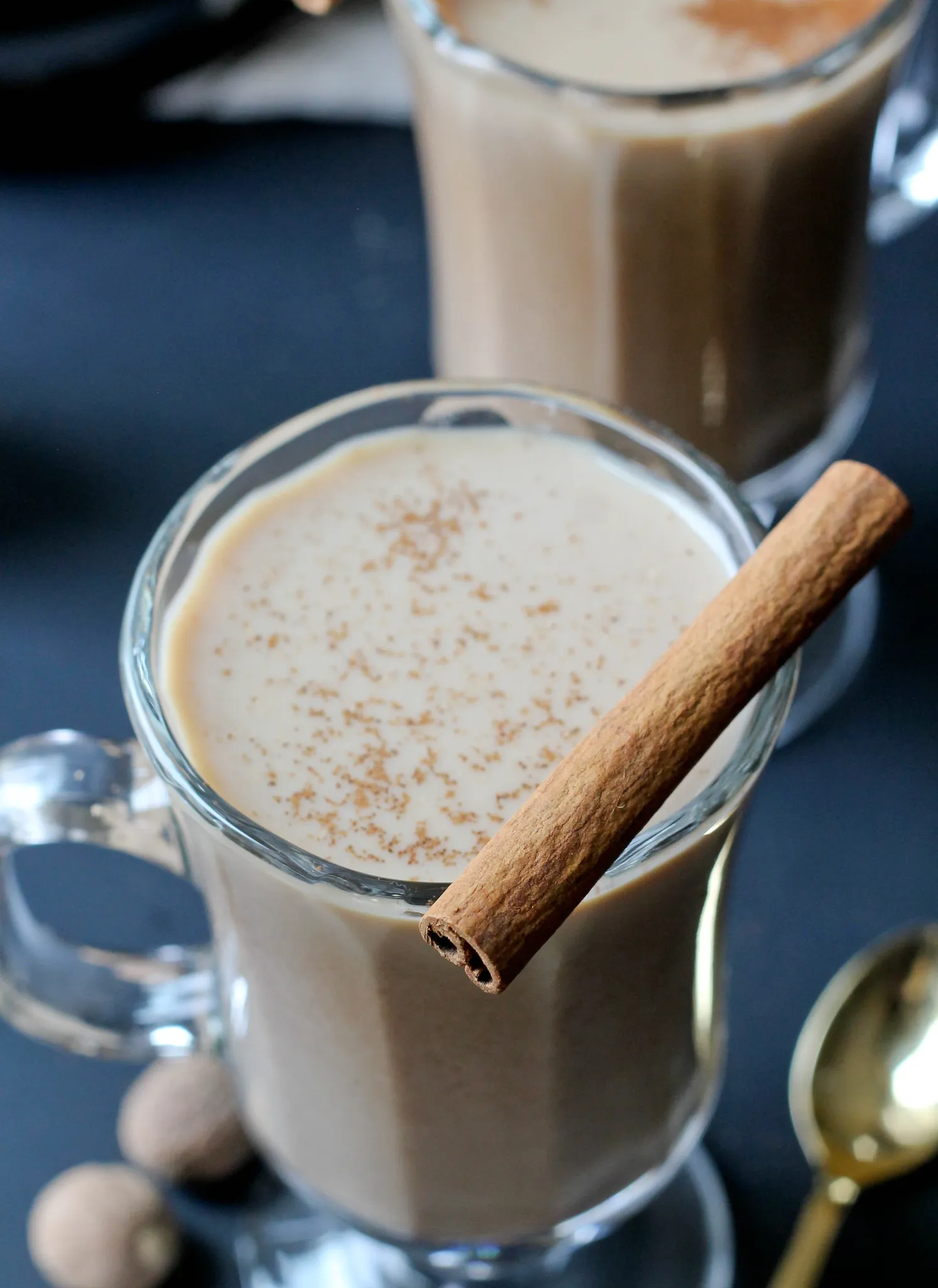 CINNAMON CARAMEL WHITE CHOCOLATE LATTE