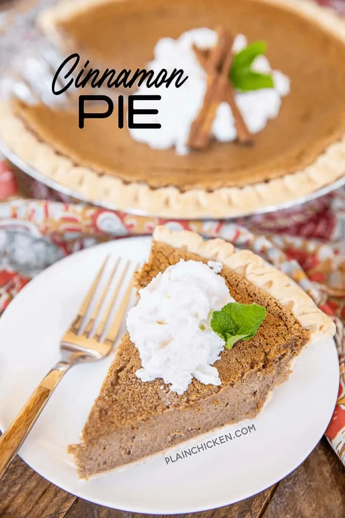 Cinnamon Pie