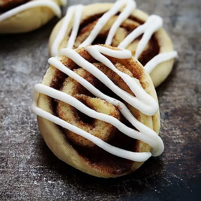 Cinnamon Roll Sugar Cookies