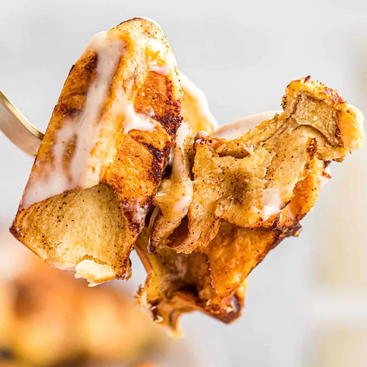 Cinnamon Roll Waffles