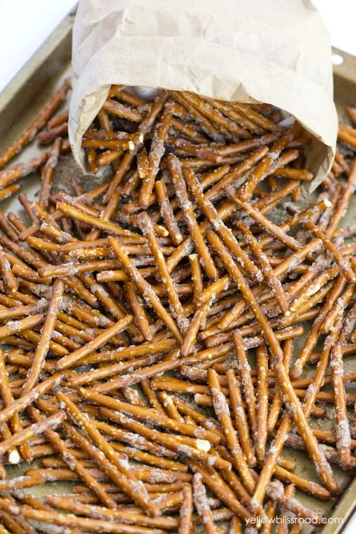 Cinnamon Sugar Pretzel Sticks