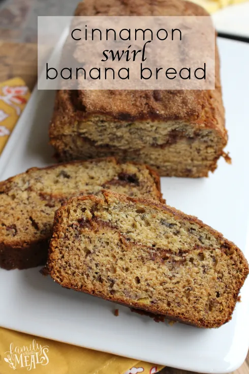 Cinnamon Swirl Banana Bread