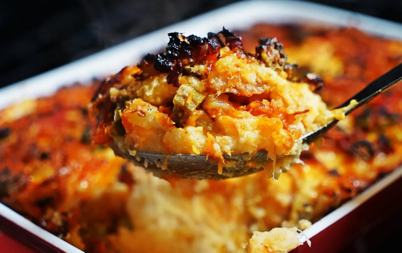 Classic Caribbean Yam Pie