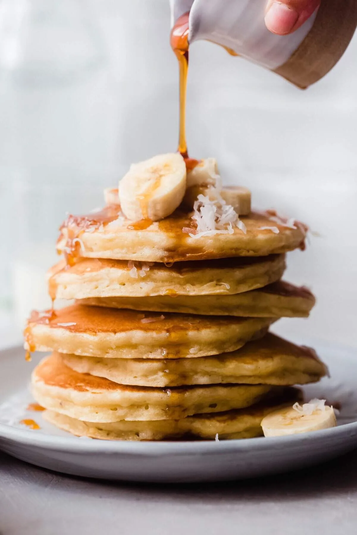 Coconut Banana Pancakes